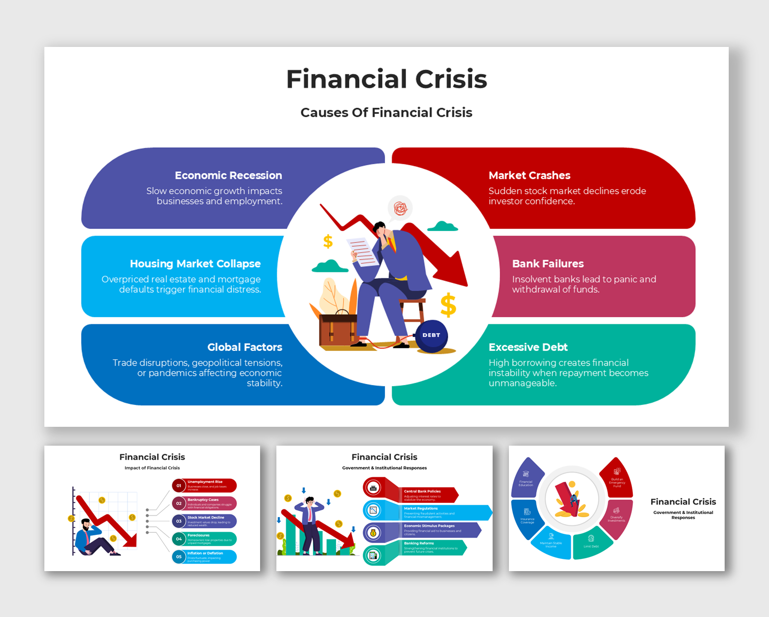 Get This Financial Crisis Powerpoint And Google Slides