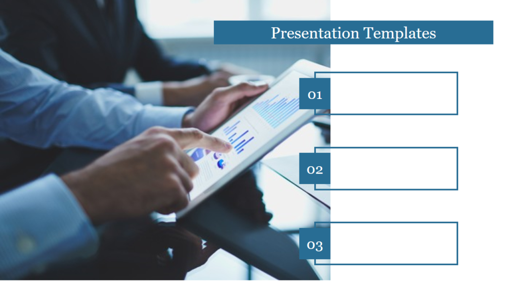 Business presentation template