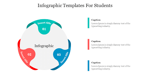 Creative Infographic Presentation Template for Students from SlideEgg