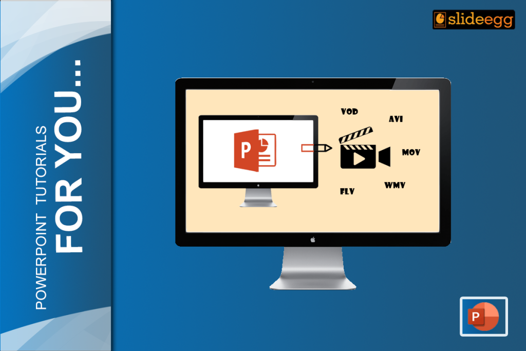 Banner image for the PowerPoint tutorial blog "How can I turn a PowerPoint Presentation into a Video"