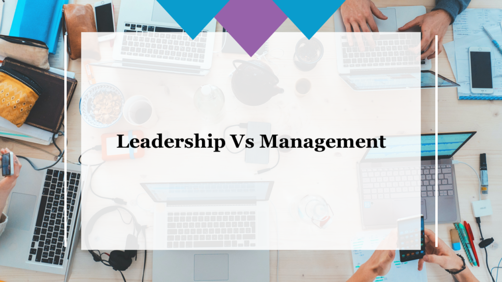 Leadership Vs Management Comparison Presentation Slide from SlideEgg