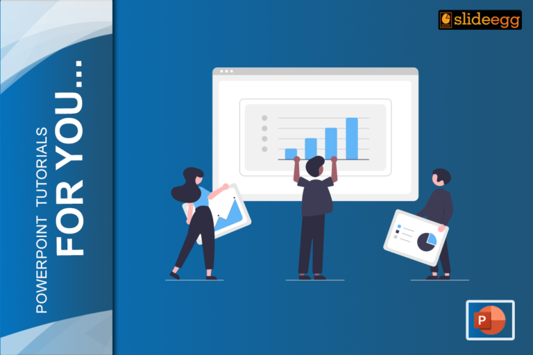 Three people collaborating on a PowerPoint presentation with a chart, representing How to Make a Chart in PowerPoint.