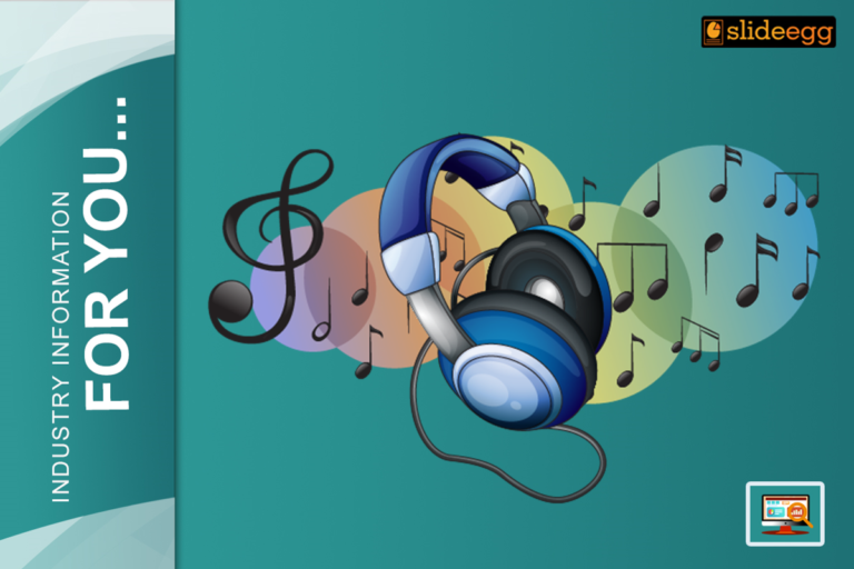 Banner for blog 'How to Use Social Media Templates for Promoting Your Music Online', features headphones and musical notes.