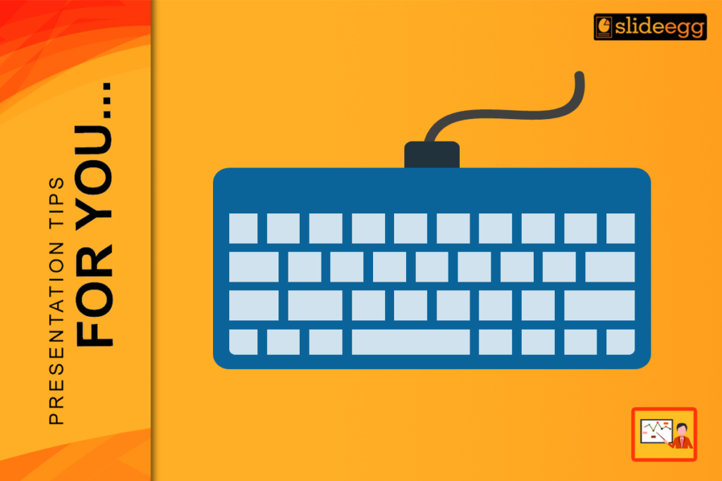 Banner for blog 'Top 25 Google Slides and PowerPoint Keyboard Shortcuts You Need to Know' with keyboard illustration.