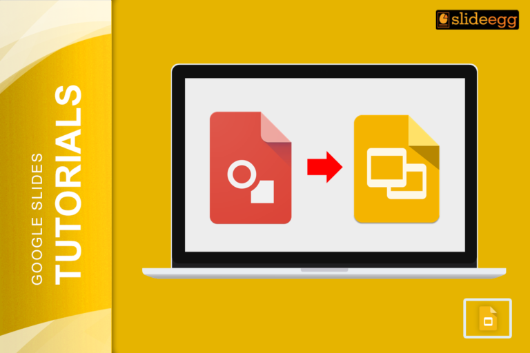 Banner image of the blog "How to Insert Google Drawings into Your Slides" with Google Drawing and Slides Icons.