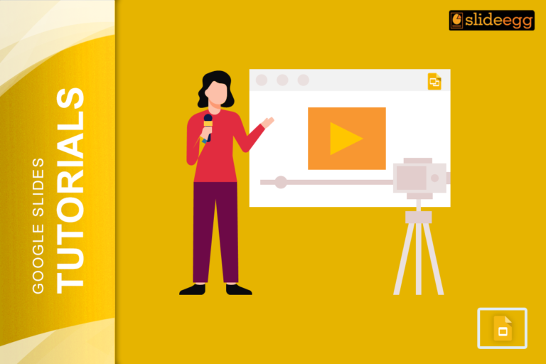 Banner of the blog 'How to Narrate a Google Slide', featuring a person with a microphone.