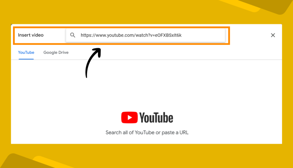 Insert YouTube Video in Google Slides