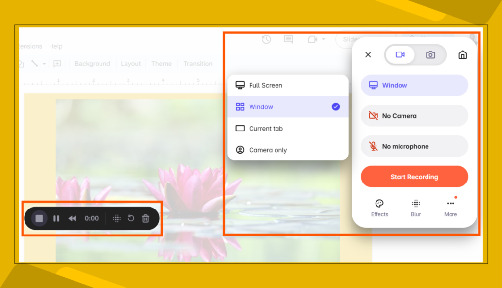 Loom Extension to Record Google Slides