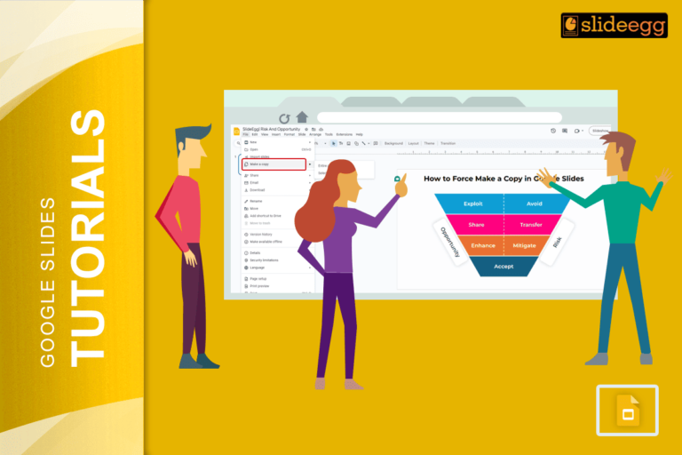 Banner of the blog "How to Force Make a Copy in Google Slides"