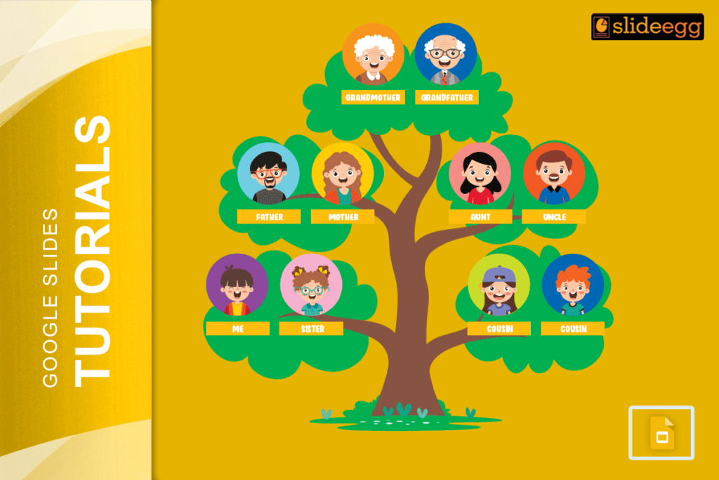 Banner image of the blog "How to Make a Family Tree on Google Slides"