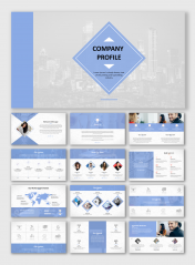 The Best Company Profile PPT Presentation and Google Slides