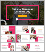 National Gorgeous Grandma Day PowerPoint And Google Slides