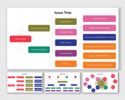 Awesome Issue Tree PowerPoint And Google Slides Template