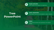 Easy To Customizable Tree PPT And Google Slides Template