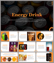 Energy Drink PowerPoint and Google Slides Templates