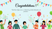 Attractive Congratulations PowerPoint And Google Slides