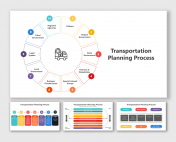 Customize Transportation Planning Process PPT Presentation