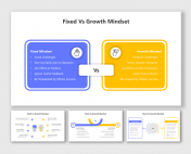 Best Fixed Vs Growth Mindset PPT And Google Slides Templates