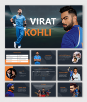 Best Virat Kohli Presentation And Google Slides Themes