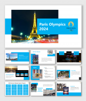 Usable Paris Olympics 2024 PPT And Google Slides Templates