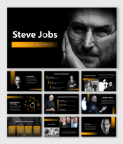 Usable Steve Jobs PPT Presentation And Google Slides Themes