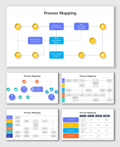 Editable Process Mapping PPT And Google Slides Templates