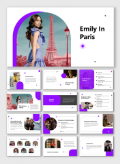 Creative Emily In Paris PPT Presentation And Google Slides