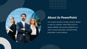 Best About Us PowerPoint Template for Company Overview