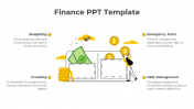 Finance PPT And Google Slides Template With Yellow Color