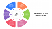 Editable Circular Process PPT And Google Slides Template