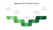 Amazing Agenda PPT And Google Slides With Five Options