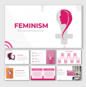 Easy To Customize Feminism PowerPoint And Google Slides