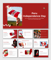 Peru Independence Day PowerPoint And Google Slides