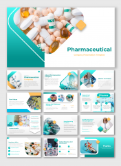 Pharmaceutical Company PowerPoint And Google Slides