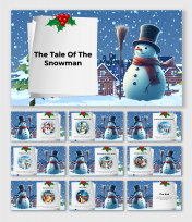 Amazing The Tale Of The Snowman PPT And Google Slides