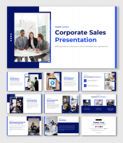 Best Corporate Sales PPT, Google Slides And Canva Templates