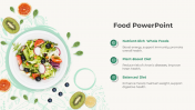 Healthy Food PowerPoint Template And Google Slides