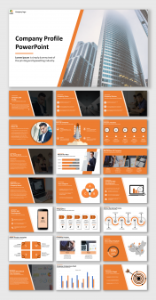 Modern Company Profile Sample Presentation And Google Slides