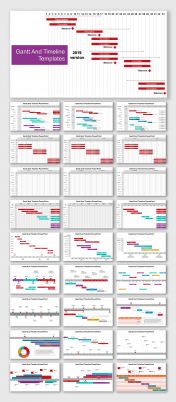 Creative Gantt And Timeline PowerPoint And Google Slides