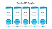 Blue Color Timeline PPT And Google Slides Template