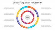 Innovative Circular Org Chart PowerPoint And Google Slides