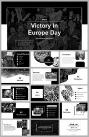 Victory in Europe Day PPT And Google Slides Themes