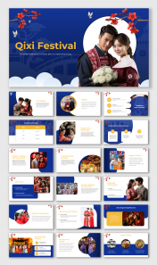 Elegant Qixi Festival Presentation And Google Slides Themes