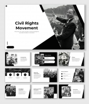 Best Civil Rights Movement Presentation And Google Slides