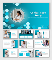 Modern Clinical Case Study PPT And Google Slides Themes