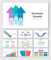 Creative Economic Growth PowerPoint And Google Slides