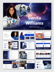 Best Sunita Williams PowerPoint And Google Slides Templates