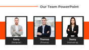 Magnificent Our Team PowerPoint And Google Slides Template