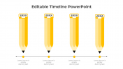 Editable Timeline PowerPoint And Google Slides Template