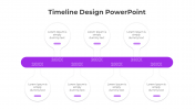 Professional Timeline Design PowerPoint for Visual Projects